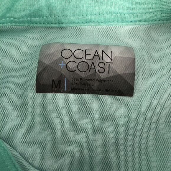 Mens Ocean + Coast Polo Shirt x2 Bundle Size M Medium - Picture 7 of 8